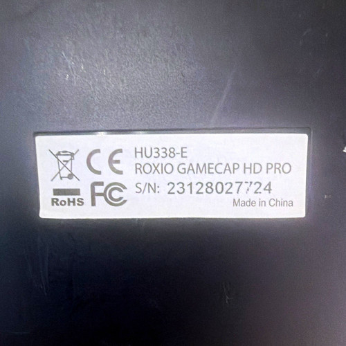 Roxio gamecap pro - roxio,