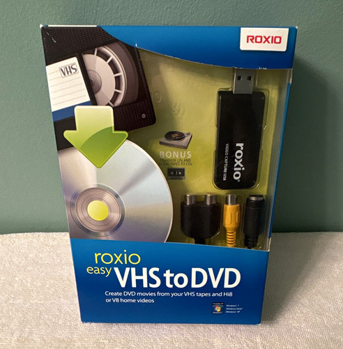 Roxio easy vhs dvd - easy,
