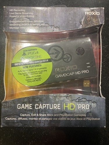 Roxio gamecap pro - hd,