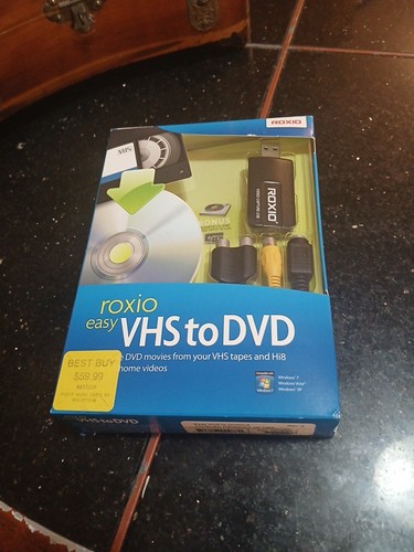 Roxio easy vhs - a, dvd