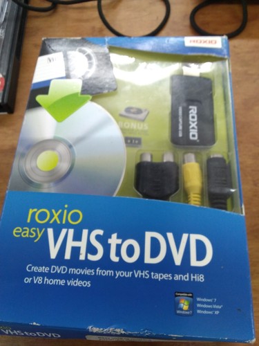 Roxio easy vhs dvd - a,