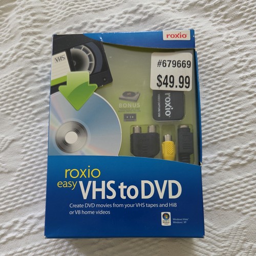 Roxio easy vhs dvd - roxio,