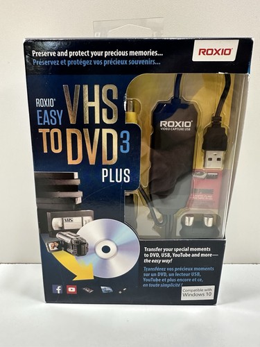 Roxio easy vhs dvd plus - roxio, a