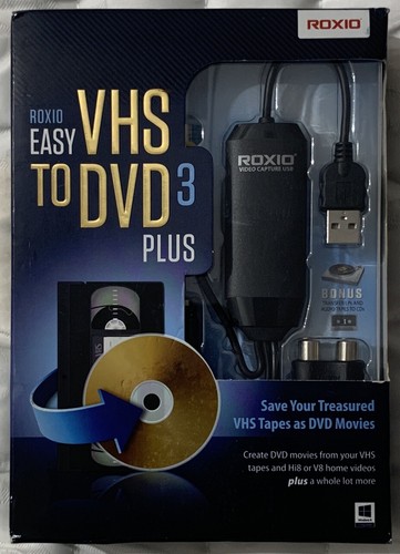 Roxio easy vhs dvd - a, plus