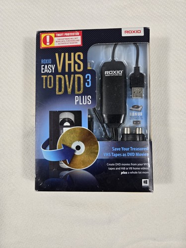 Roxio easy vhs dvd plus - roxio,