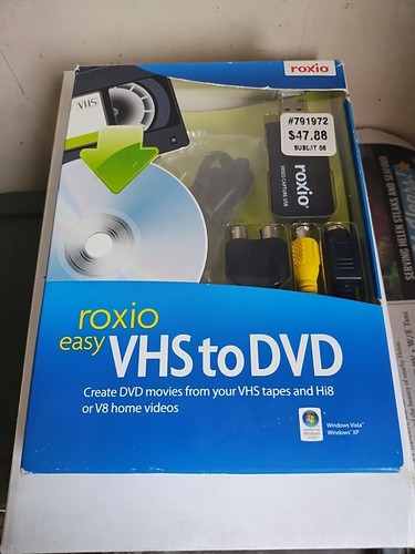 Roxio easy convertitore vhs - easy, da