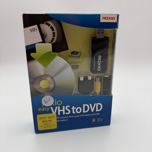 Roxio easy vhs dvd - vhs, 242500cs