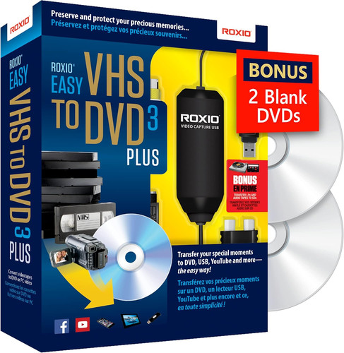 Roxio easy vhs - easy, dvd