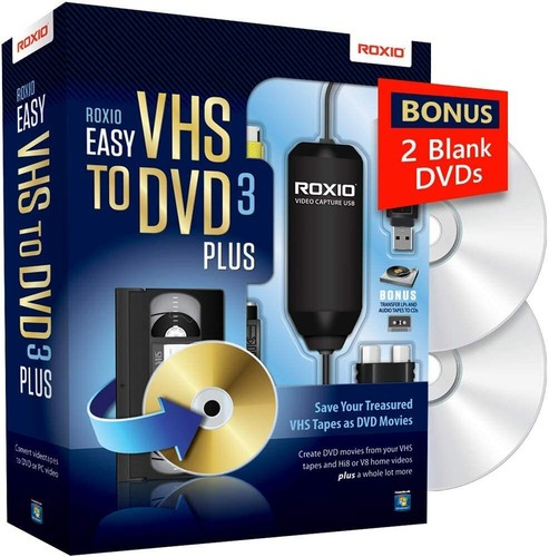 Roxio easy vhs dvd plus - easy,