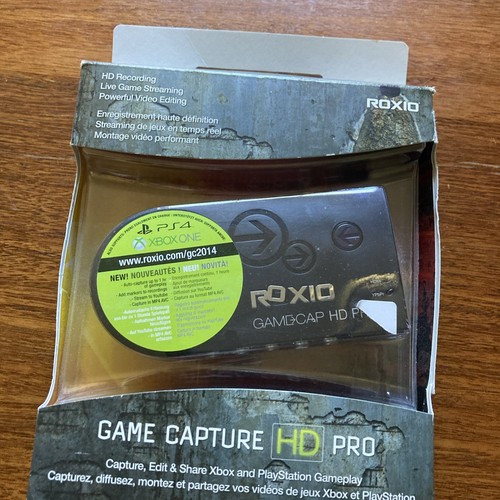Roxio game capture pro - roxio,