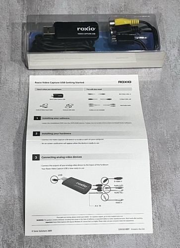 Roxio video capture usb - video,