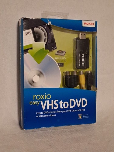 Roxio easy vhs dvd video - vhs,