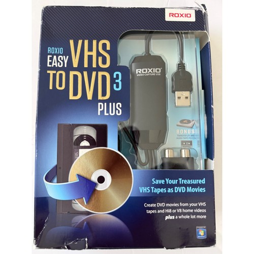 Roxio easy vhs dvd - roxio, 3