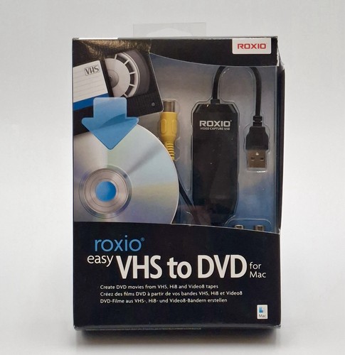 Roxio easy vhs dvd per - vhs,