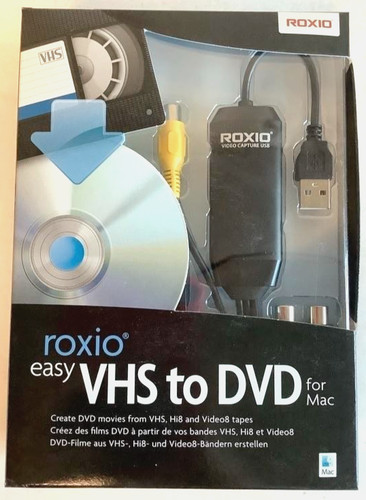 Nuovo roxio easy vhs - vhs, dvd