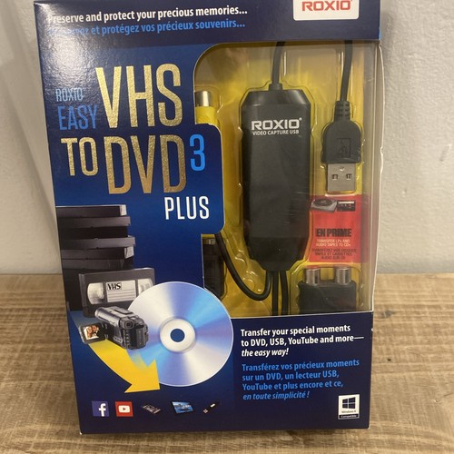 Roxio easy vhs dvd - dvd, plus