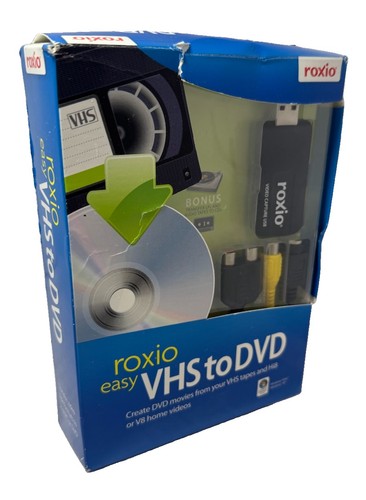 Roxio easy vhs - roxio, dvd