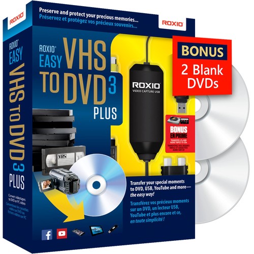 Roxio easy vhs dvd plus - vhs, a